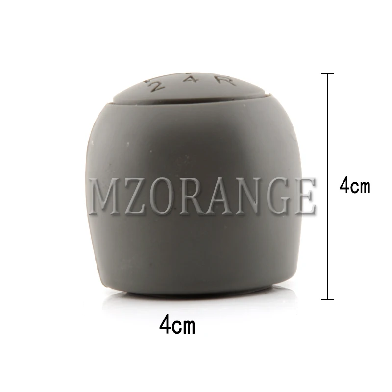 MZORANGE 5 скоростей, серая ручка переключения передач, рукоятка рычага переключения передач для Fiat Panda 2003-2012 для 500 500C 2007-2013