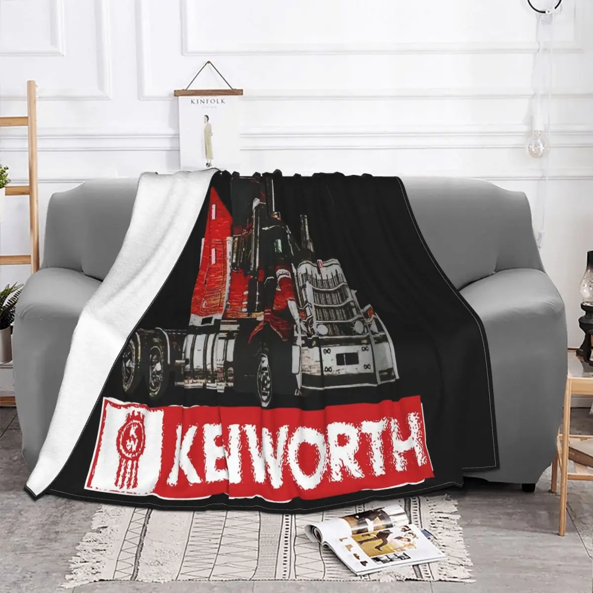 

Kenworth Truck Logo Baseball Peterbilt Camiseta Hats Humour Rock Swag Trend Funny Basic Creative Low Price Dj Flannel Blanket
