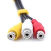 1pcs 3.5mm Aux Male Stereo to 3 RCA Female Audio Video AV Adapter Cable for High-Performance Video and Audio Playback ► Photo 2/6