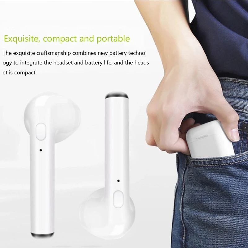I7s TWS беспроводные наушники Bluetooth наушники для iphone Android телефон