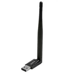 Zapo W59L без диска файл 2,4G и 5G Wifi Usb адаптер беспроводной Ac 600 Мбит/с высоким коэффициентом усиления антенны сетевая карта для всех Windows Linux S