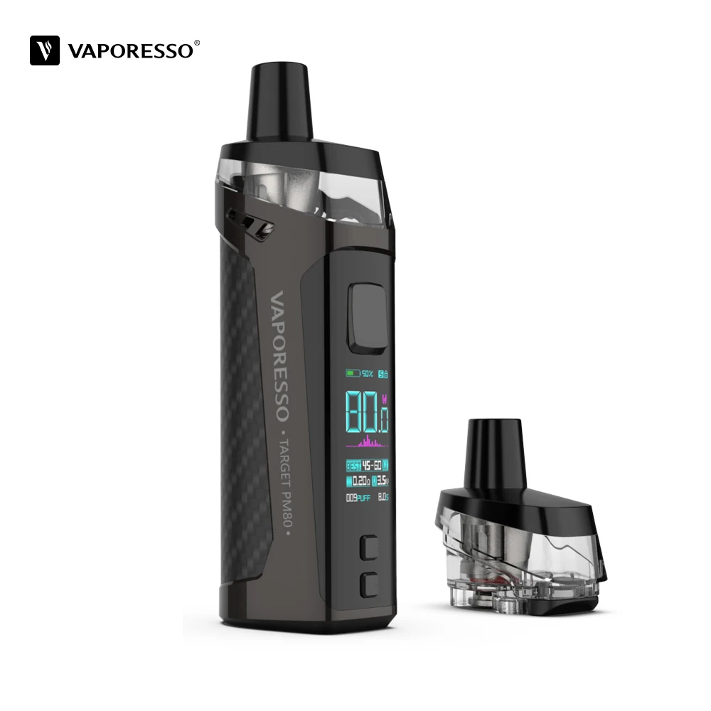 Оригинальная электронная сигарета Vaporesso Target PM80 набор 4 мл POD 2000 мАч с катушкой GTX