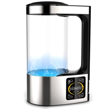 

2L Rich Hydrogen Water Bottle Generator Alkaline Water Ionizer Water Filter Hydrogen-US Plug