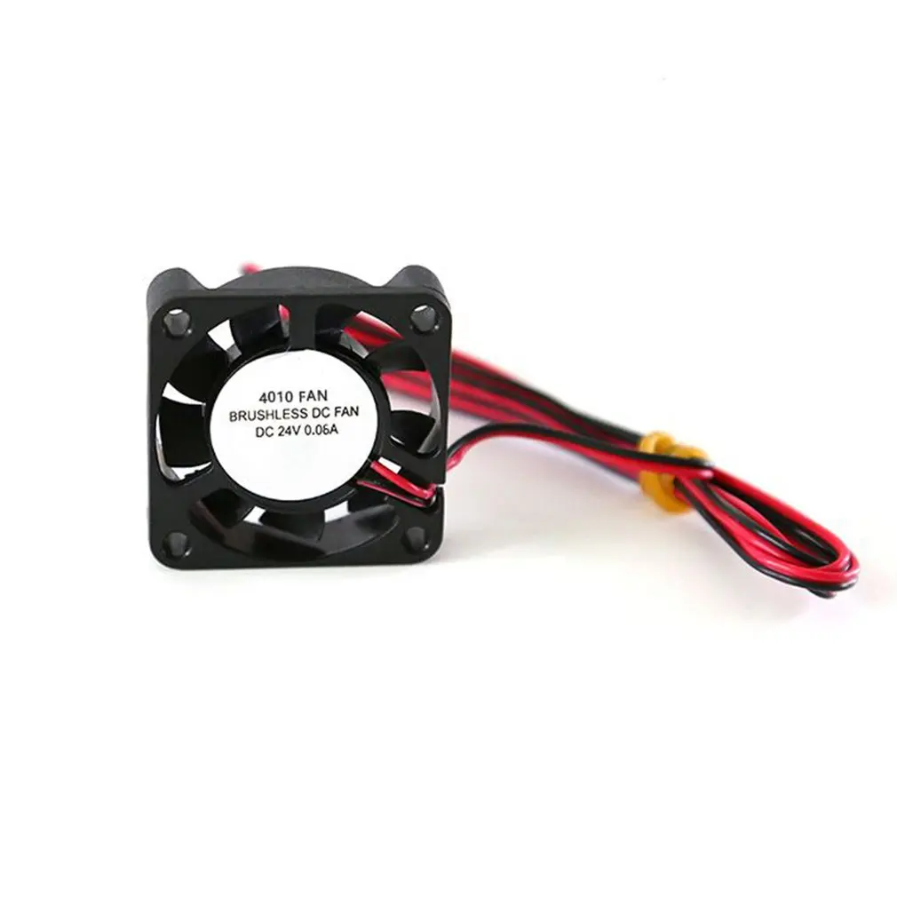 

Anet A8 A6 4010 FAN 12V 24V Circuit Board Heat Cooler Ventilator Small Fan Brushless DC Cooling Fan 2pin For 3D Printer