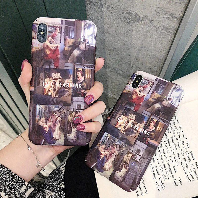 Цветной чехол из поликарбоната с крышкой, чехол для телефона s, чехол для iPhone X, XR, XS, 11 Pro MAX, 8, 7 Plus, 6, 6S Plus