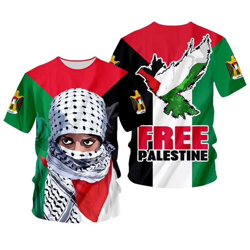 uitlaat Oneerlijk chocola Palestine Girls Clothing | Men's Palestine Shirt | Free Palestine Shirt -  Men Size 3d - Aliexpress