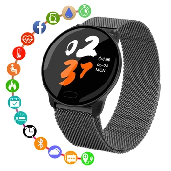 

K9 Bluetooth Watches for Men Women Support Call Reminder Heart Rate Blood Pressure Blood Oxygen Monitor Color Screen Smart Watch