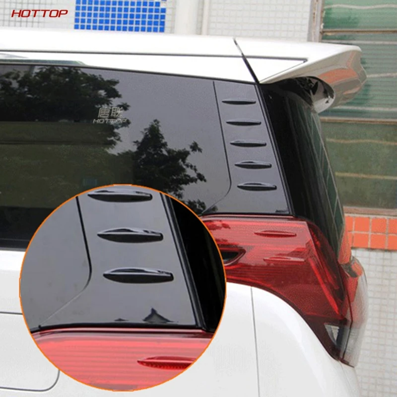Автомобильные аксессуары C столб заднее окно четверть крышка гарнир пианино черный для экстерьера Toyota Alphard Vellfire 3rd Gen
