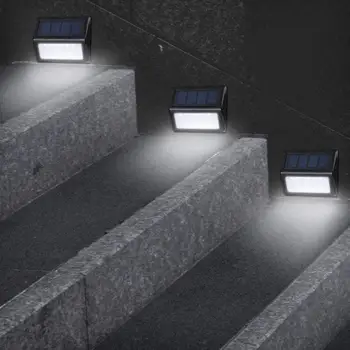 

1/6pcs 30/40 LED Solar Powered Light PIR Motion Sensor Rechargeable LED Solar Wall Light Outdoor Waterproof Garden Yard Lamps