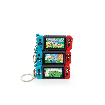 

Switch Game Machine Keychains Animal Crossing Key chains Fashion Jewelry Accessories Cute Shaped Pendants Keyrings