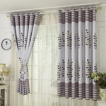 

Window Curtain Punching Cartoon Sunshade Home Decoration Punching String Tree Curtain 100 * 200cm