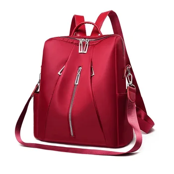 

HGCBB 10L Oxford Women Backpack 2020 Travel Backpacks Teens School Bag for Teenage Girls Korean Bagpack Red Black Femme Mochila