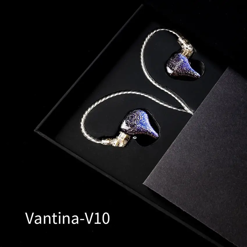 SeeAudio Vantina 10 V10 10BA Knowles Balanced Armature Tuning Customize HIFI Music Monitor Studio Audiophile Earbuds Earphones