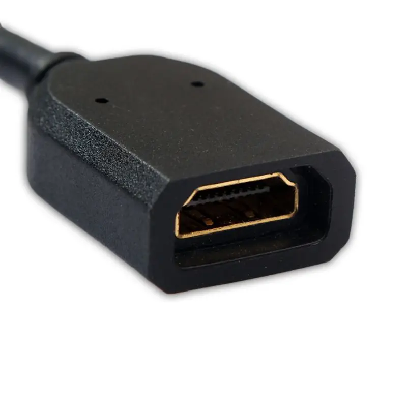 Удлинитель для HDMI Male-female портативный позолоченный Соединительная муфта адаптер шнур 2 шт./компл. 11 см
