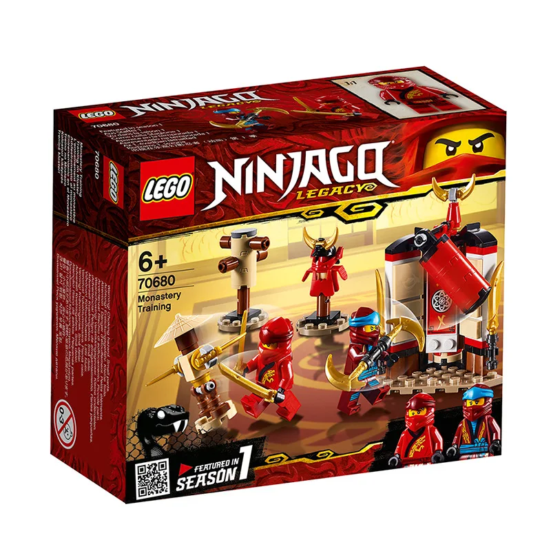 

2019 New Products Lego LEGO 70680 Phantom Ninja Series Ninja Training Hall of Practice Building Blocks Toy