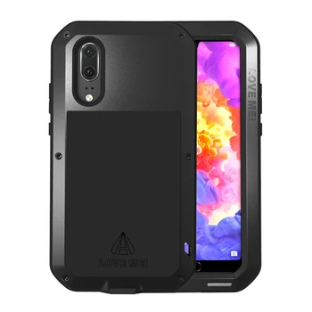 

Love Mei Metal Case For Huawei P20 Pro Shockproof Phone Cover For Huawei P20 Lite Coque Armor Anti-Fall Case For Huawei P20 Pro
