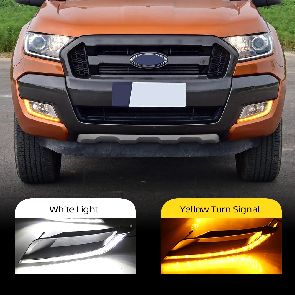 Автомобильная проблесковая для укладки волос 1 комплект Ford Ranger 2015 2017