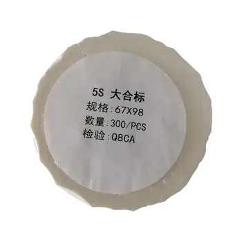 

EU standard version iphone 5x packing box sticker /label cheap and good quantity