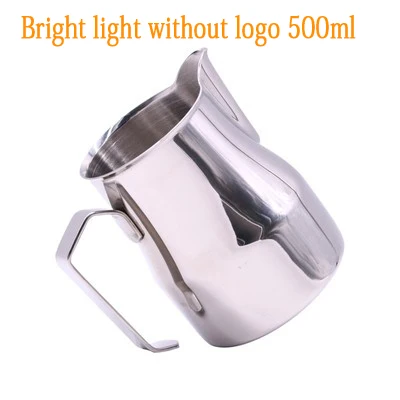Coffee latte jar/teflon Italian milk foam cup /500ML stainless steel needle-tip milk jar /WBC milk bowl - Цвет: 6