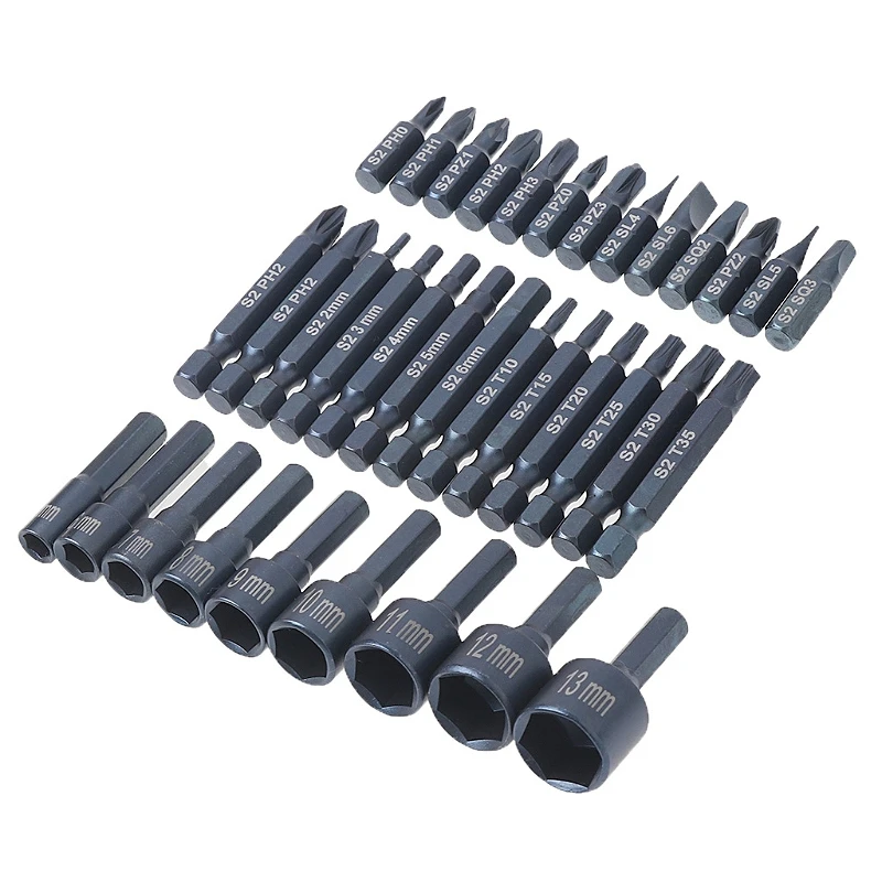 Penggogn 36 in 1 Multi-Function Socket Ratchet Screwdriver Set Wind Batch Sleeve Plum Hex Cross Word Batch Tsui