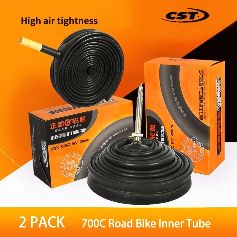 Bicycle Bike Inner Tubes Tire 700*25/32C 700*18/25C 48-80mm Presta Valve F/ V 