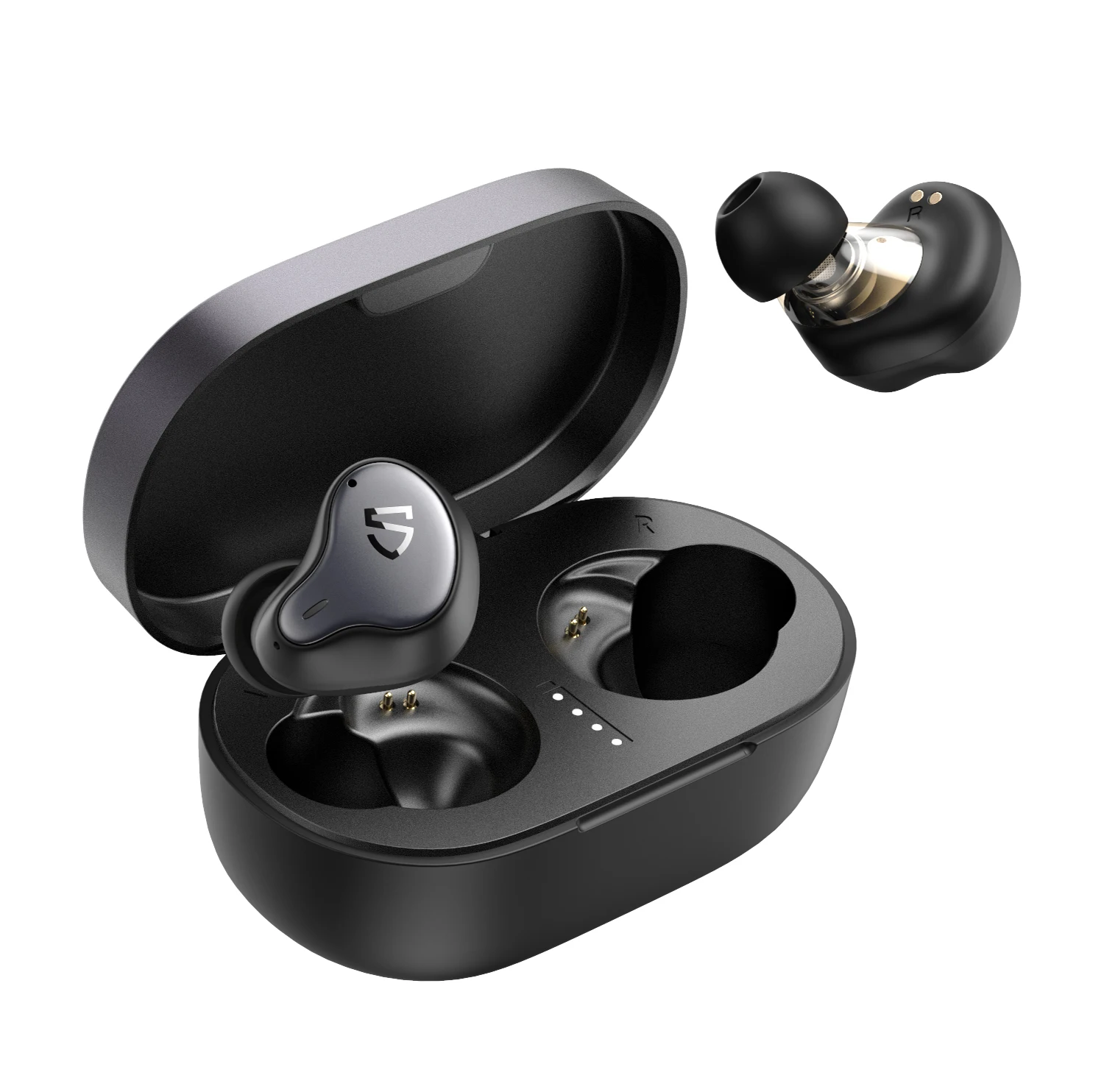 SOUNDPEATS H1 гибридные беспроводные наушники-вкладыши с двойным драйвером Bluetooth 5 2