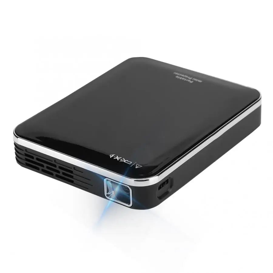 Черный 4K проектор X3 мобильный телефон компаньон HDMI вход портативный мини проектор домашний кинотеатр для Конференции(100-240 В