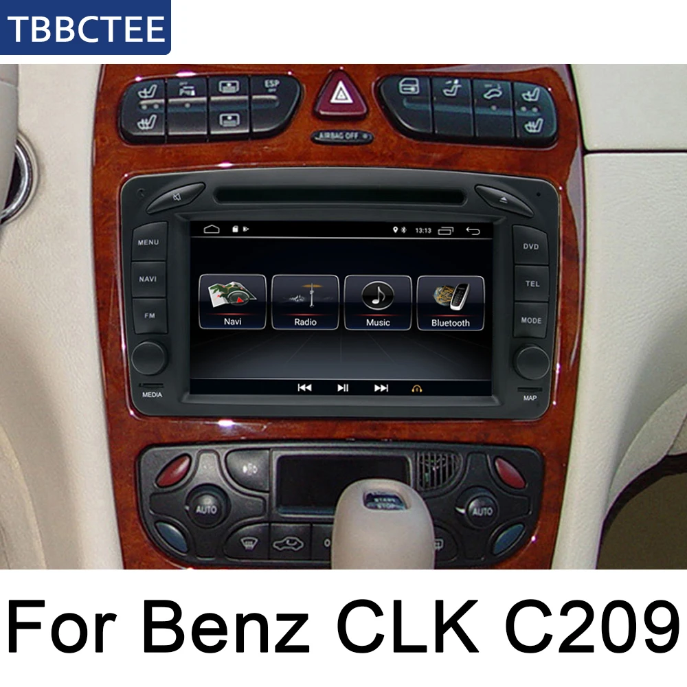 Для Mercedes Benz CLK C209 W209 1998~ 2005 NTG автомобильное мультимедиа андроид автомобильный dvd-плеер gps навигации экран системы радио стерео