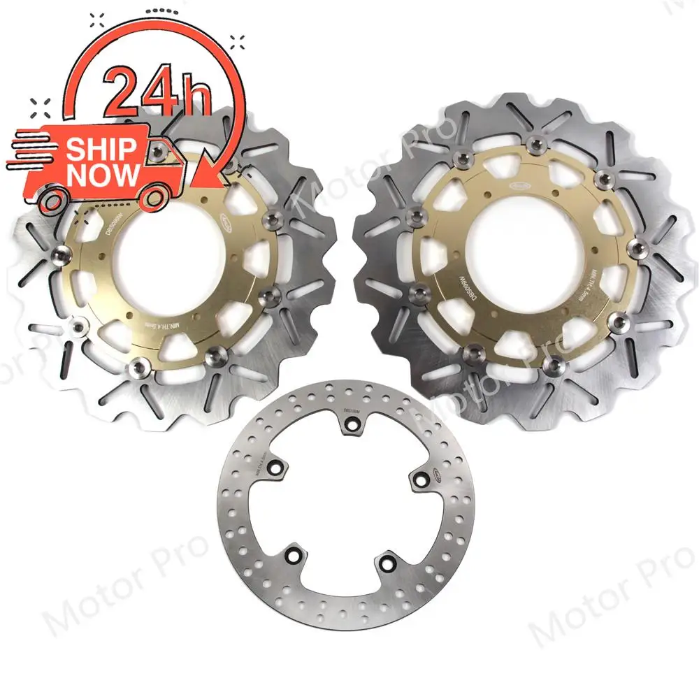 For Bmw F800gs 2009 2015 Adventure Front Rear Brake Disc Disk Rotor