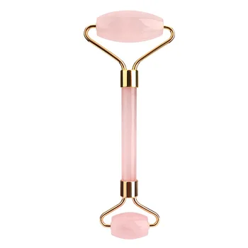 

Sales of natural powder crystal jade roller dongling jade xiuyan jade massager beauty care jade massage stick
