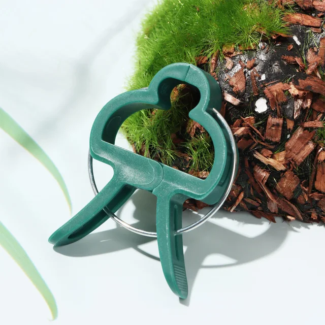 20 Pcs Műanyag Növényi Klipek Cukornád Tartó Rugós Szorító Állvány Rögzítőelem Paradicsom Nyakkendő Virágok Orchidea Meredő Palánták Szerszám - Image 4