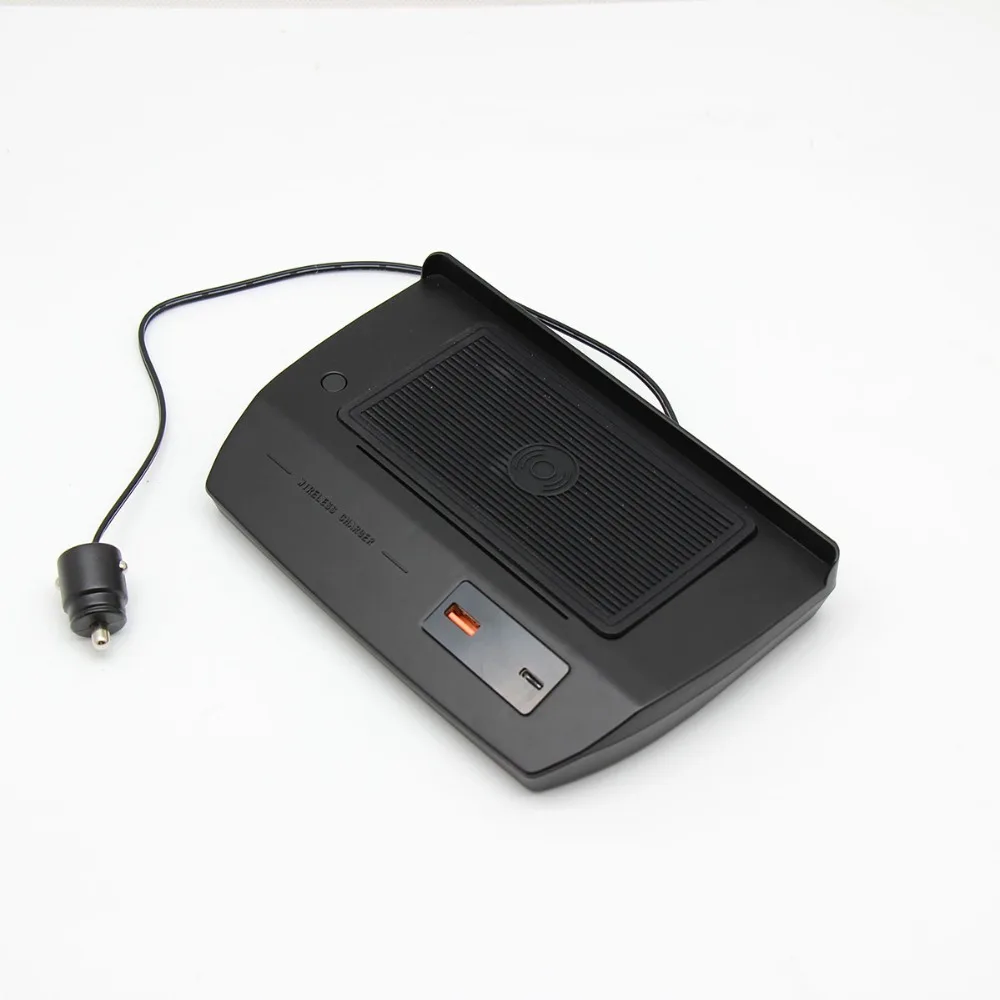 Беспроводное зарядное устройство QC3.0 Quickcharge usb type-C Plug& Play беспроводная зарядка для Honda Civic