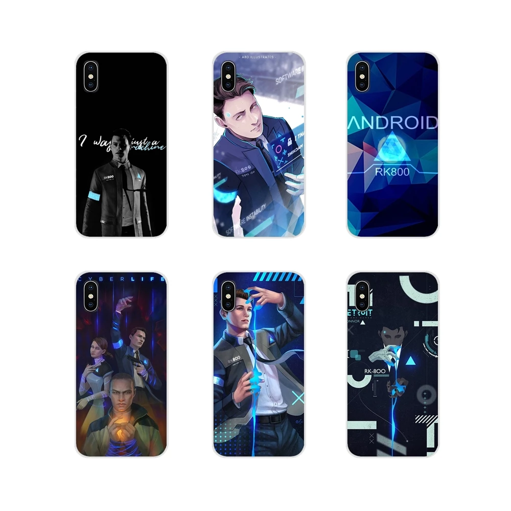 Детройт стать человеком для Huawei Honor 4C 5C 6X 7 7A 7C 8 9 10 8C 8S 8X 9X 10I 20 Lite Pro Аксессуары чехлы