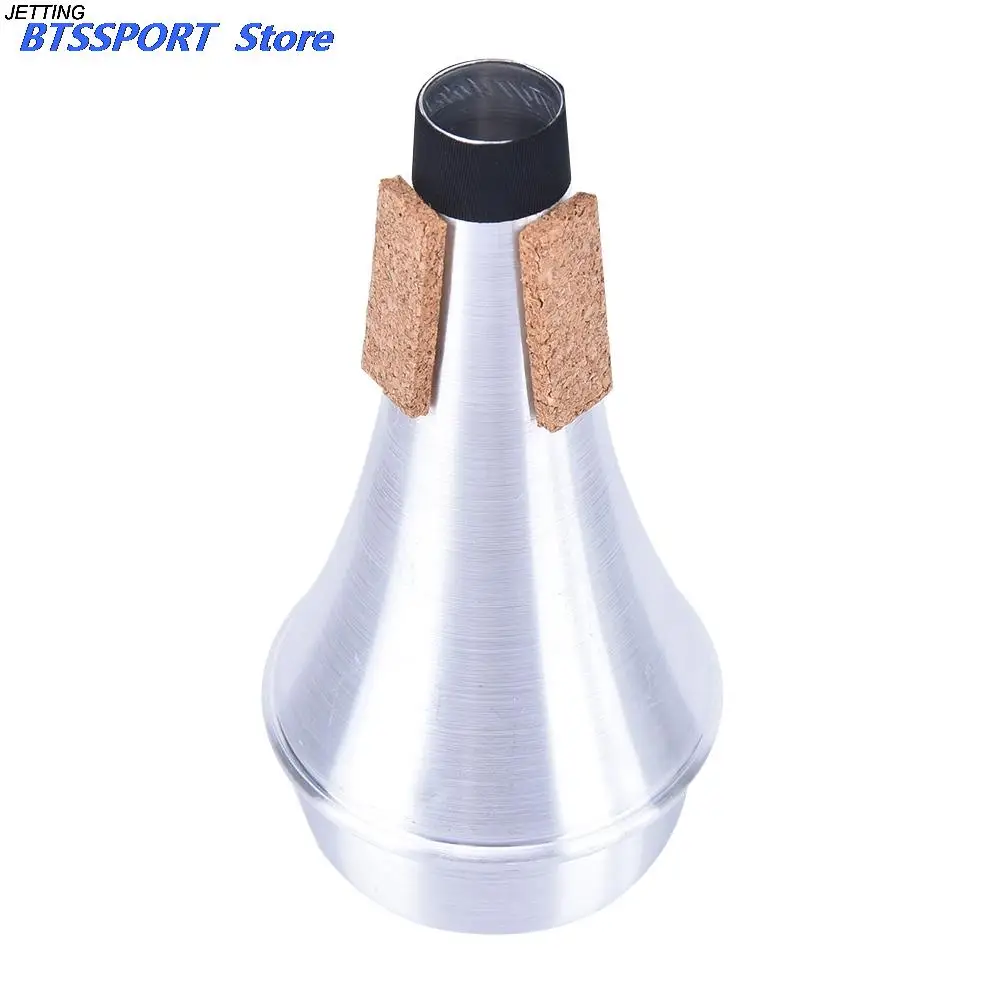 Aluminium Straight Trumpets Mute For Jazz Instrument Practice Beginner 68*68*135mm for Trumpet