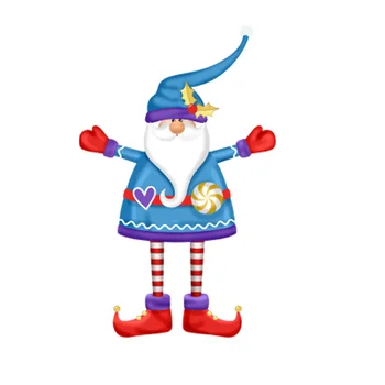 

Christmas Peppermint Snowman Metal Cutting Dies Embossing Scrapbooking Stencil Craft Cut Dies For DIY Card Handmade