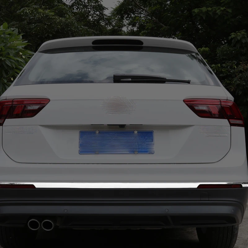 До для Volkswagen tiguan L задняя планка отделка модификация специальная задняя планка отделка