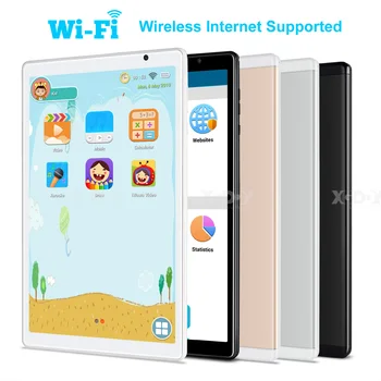 

10.1-inch Kids Netbook Call Tablet For PC Android 9.0 Quad-Core SIM WIFI + 3G 2.5D 10'' High-definition screen HD