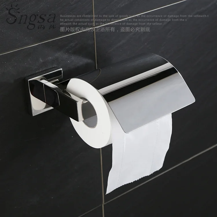 

Mirror Light 304 Stainless Steel Mirror Holder with Cover Party Base Toilet Kitchen Paper Towel Holder Lufthansa Sanitary Ware