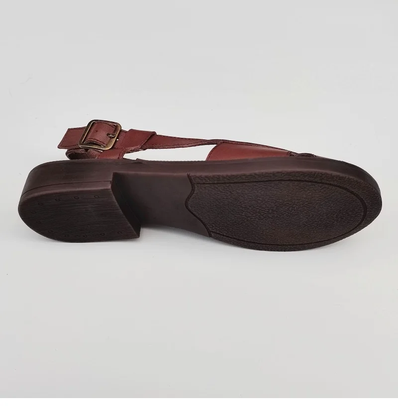 peep toe sandálias de verão 100% couro