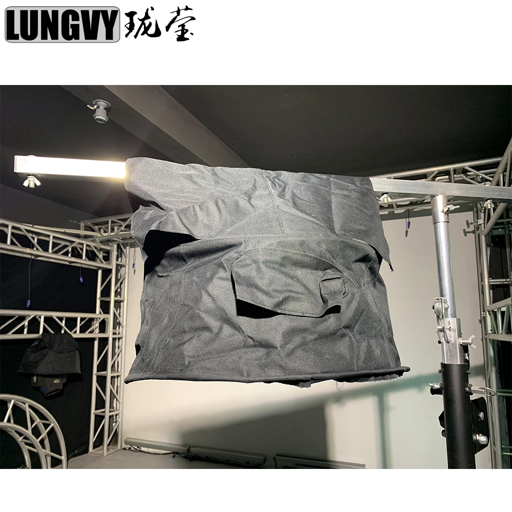 

Free Shipping Stage Light Protect Round Rain Cover Waterproof Raincoat Snow Coat For LED Moving Head Light Outdoor Show