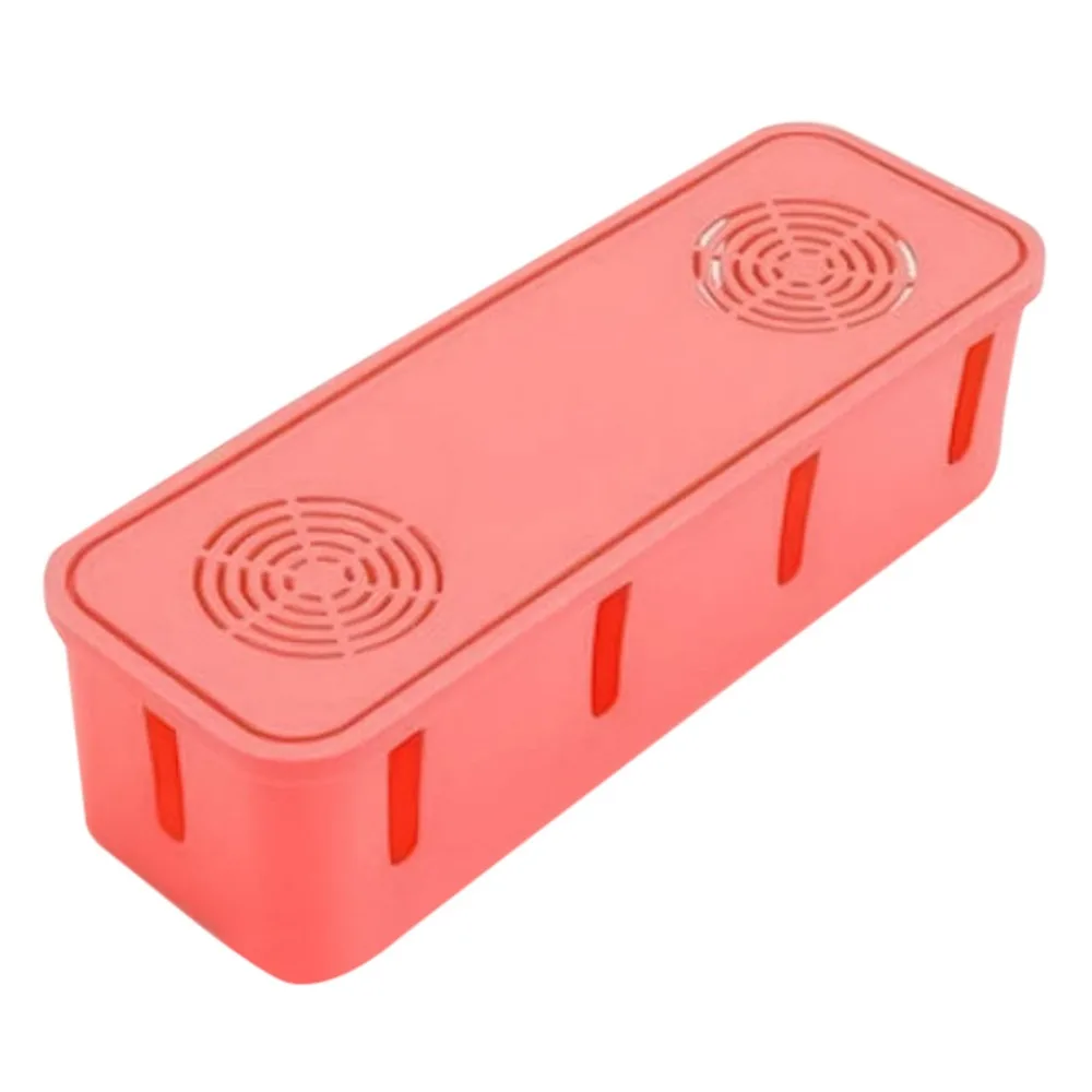 Cable Storage Box Wire Management Socket Tidy Organizer Home Room Storage Box #4b07 (8)