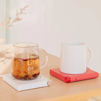 

Water Cup Heater Warming Cup Pad Self Insulation Electric Heating Tea Water Pad New Arrival