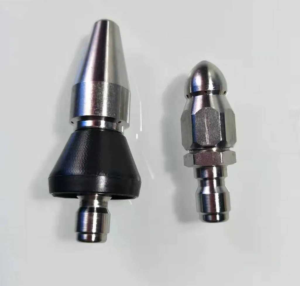 

High Pressure Washer Water Mouse Nozzle Municipal Environmentally Friendly Sewer Pipe Unclogging Cleaning Water Mouse Nozzle