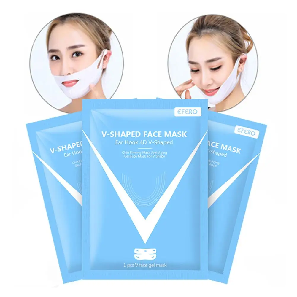 4D Lifting Mask V Line Face Lift Double Chin Reducer Intense Lifting Layer Mask Firming and Moisturizing Mask