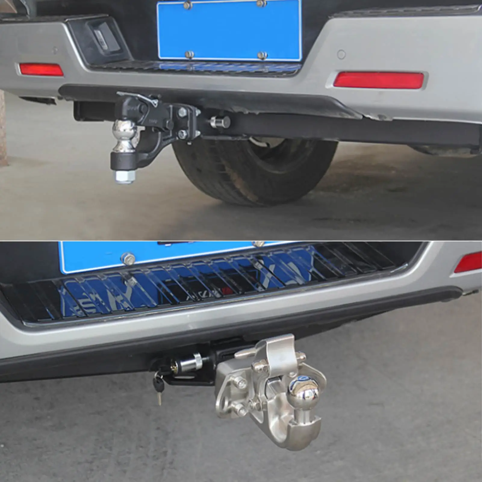 Attacco A Sfera Per Rimorchio 50mm - Gancio Traino Per Canale 75mm, Portata 3500kg - Foto 2