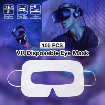 

100pcs Breathable Eye Mask Pads Cover for Oculus Quest/Go VR Glasses Protective Hygiene Eye Mask Cover Pad for VR Glasses