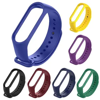 

Colors Bracelet For Xiaomi Mi Band 5 Replacement Wristband Bracelet Watchband For Xiomi Mi Band3 Miband 4 3 Band4 Wrist Strap