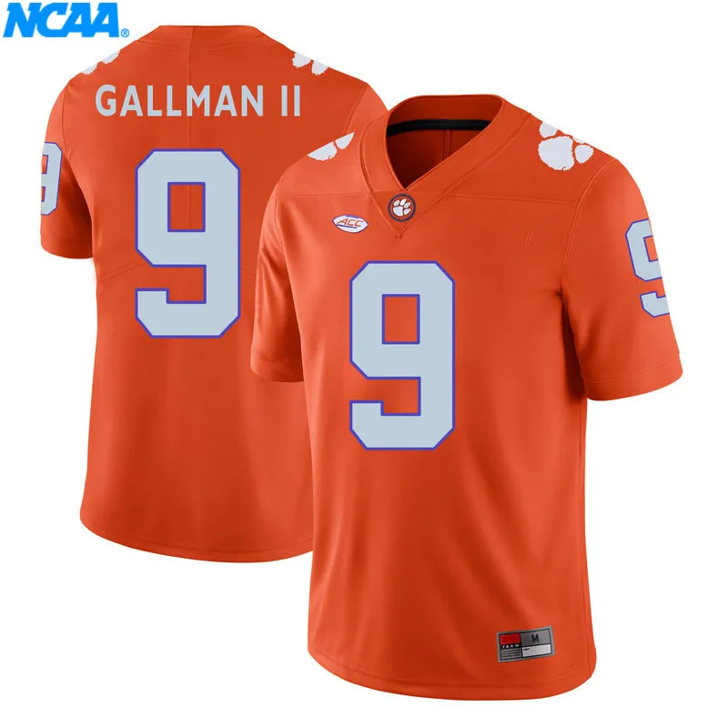 Новое поступление высокое качество Clemson Tigers Peake#19 Kearse#1 футболка колледжа Джерси S-XXXL - Цвет: 12