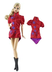 Ensemble de vêtements de poupée Qipao oriental, costume pour Barbie Blyth 2021 MH CD FR SD Kurhn BJD, accessoires, nouvelle collection 1/6 