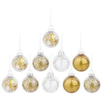 

24pcs Christmas Hanging Decoration Christmas Ball Set Scene Layout Props